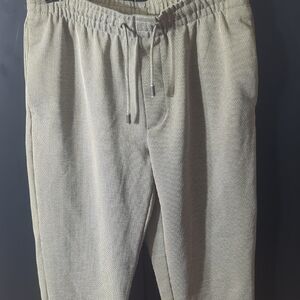 Zara Men's Textured Joggers - Gray